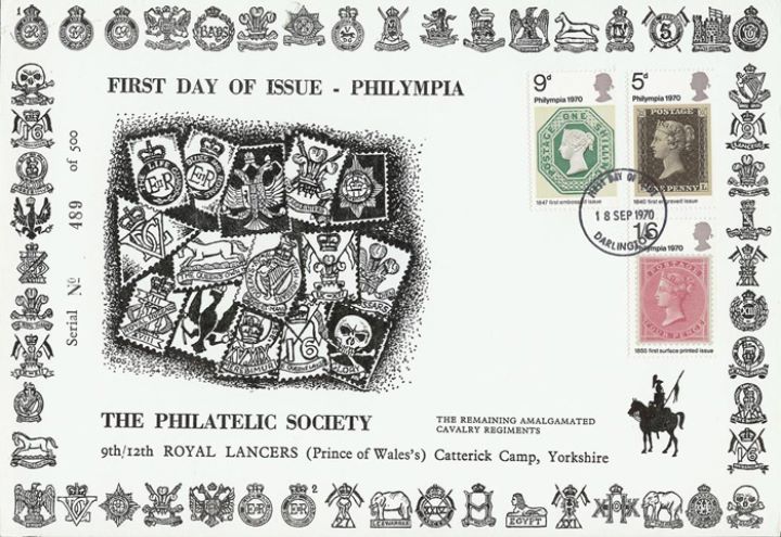 'Philympia', Military Badges on Stamps