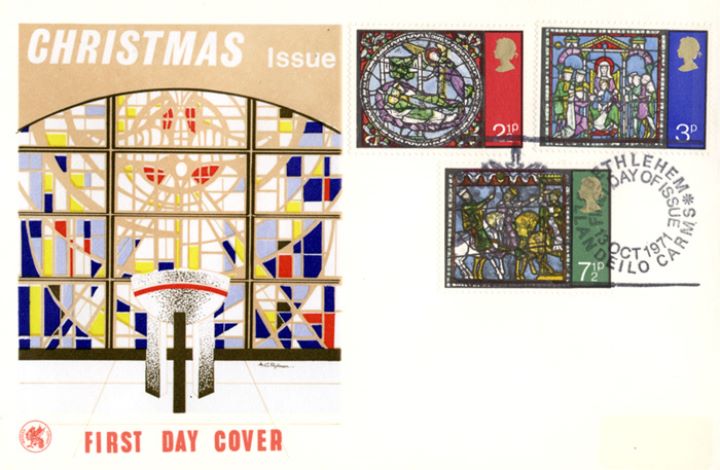 Christmas 1971, Modern Stained Glass