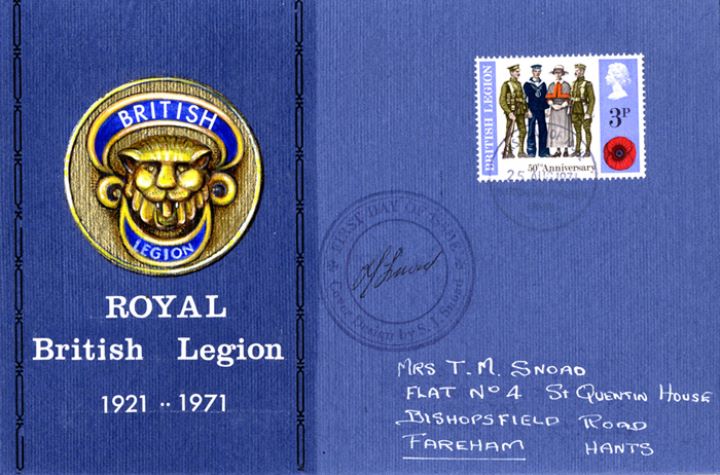 General Anniversaries 1971, British Legion