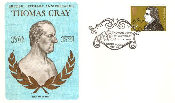 Literary Anniversaries 1971, Thomas Gray