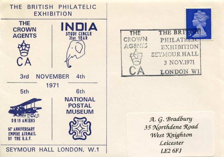 British Philatelic Exhibition, Crown Agents