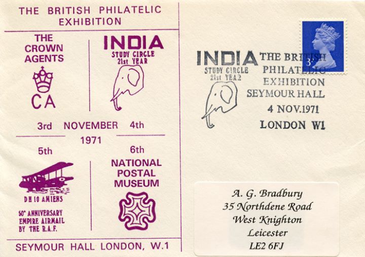 British Philatelic Exhibtion, India Study Circle