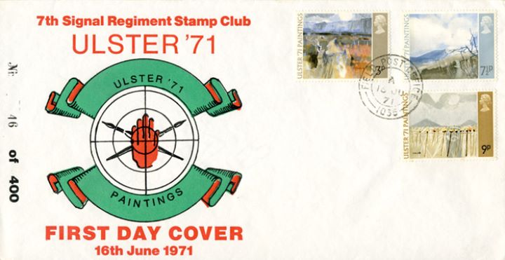 Ulster '71 Paintings, 7th Signal Regiment Stamp Club