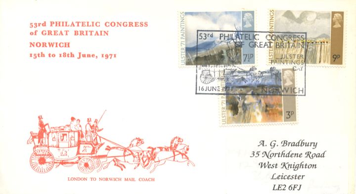 Ulster '71 Paintings, 53rd Philatelic Congress