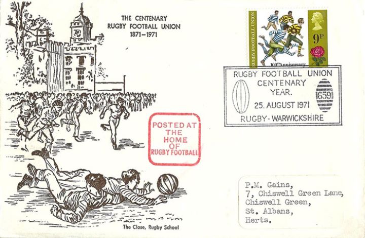 General Anniversaries 1971, The Close, Rugby School