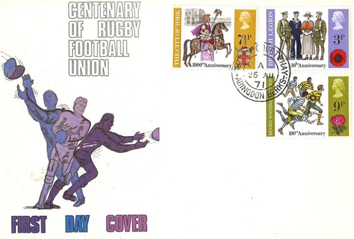 General Anniversaries 1971, Rugby Football Centenary