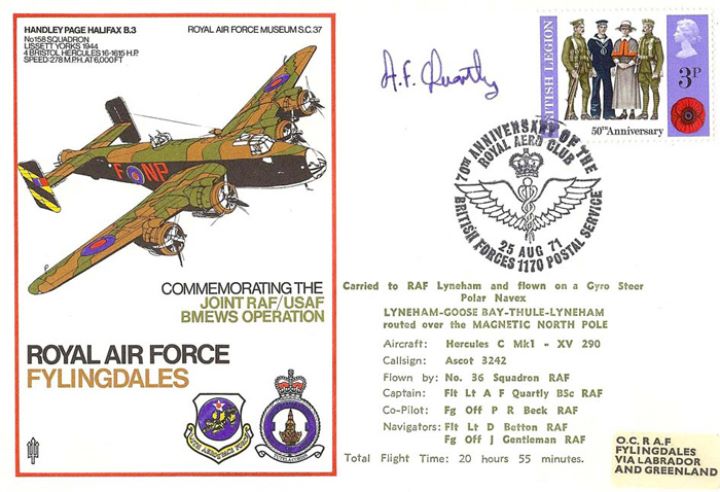 General Anniversaries 1971, Handley Page Halifax