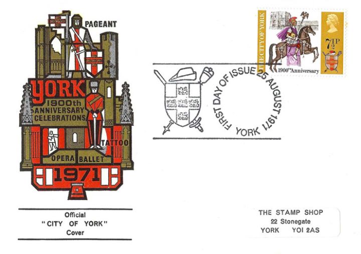 General Anniversaries 1971, York Pageant