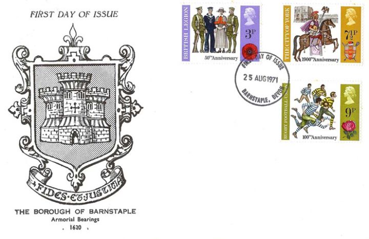 General Anniversaries 1971, Borough of Barnstaple