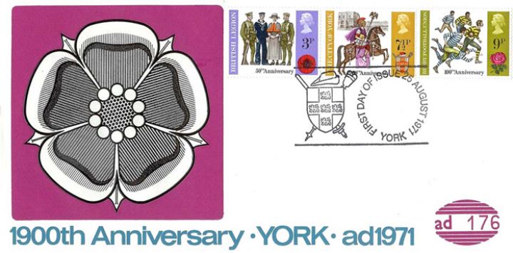 General Anniversaries 1971, 1900th Anniversary of York