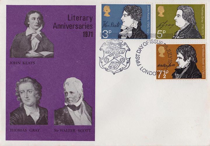 Literary Anniversaries 1971, The Three Poets