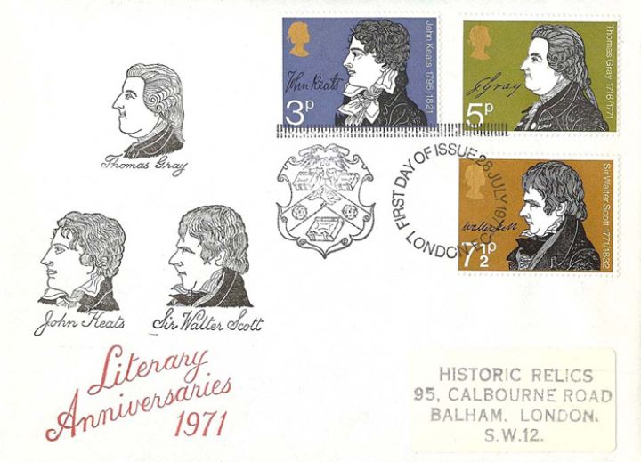 Literary Anniversaries 1971, Portraits