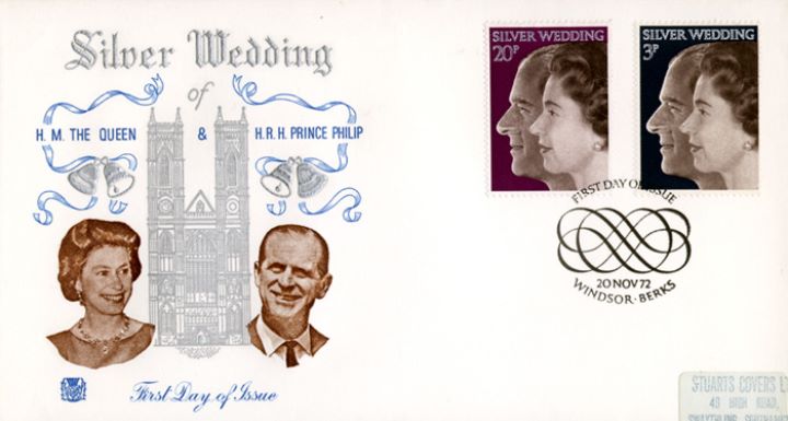 Silver Wedding 1972, Westminster Abbey