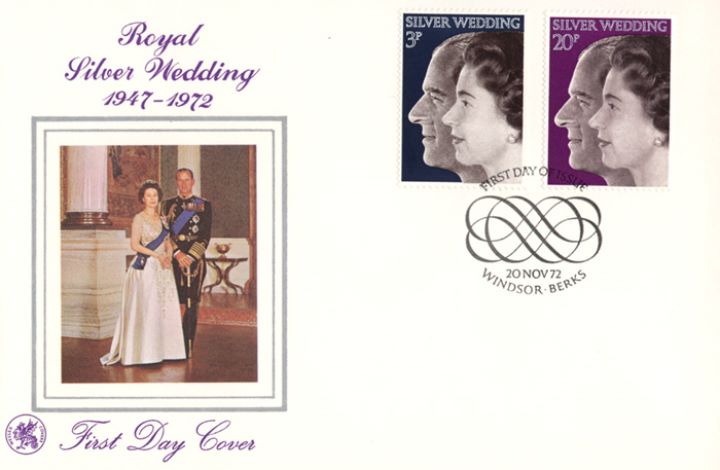 Silver Wedding 1972, Queen & Duke of Edinburgh