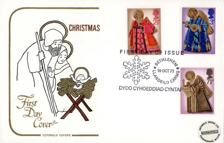 Christmas 1972, Mary & Joseph