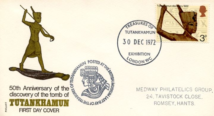 General Anniversaries 1972, Tutankhamun