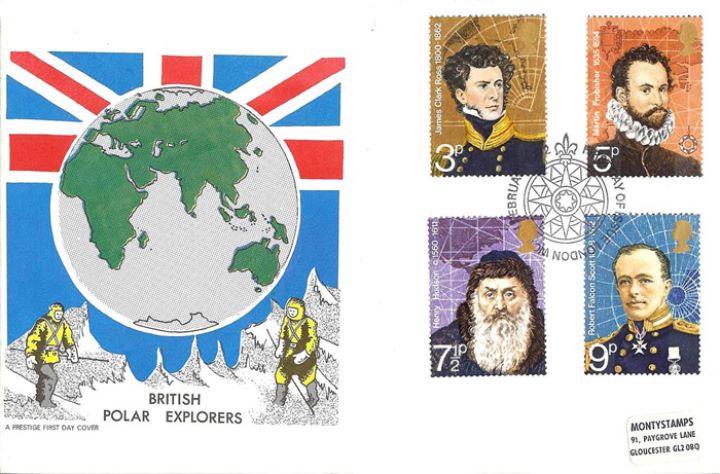 Polar Explorers, Globe on Union Flag