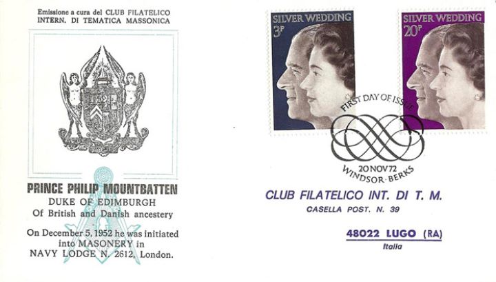 Silver Wedding 1972, Prince Philip Foundation (Masonic Lodge)