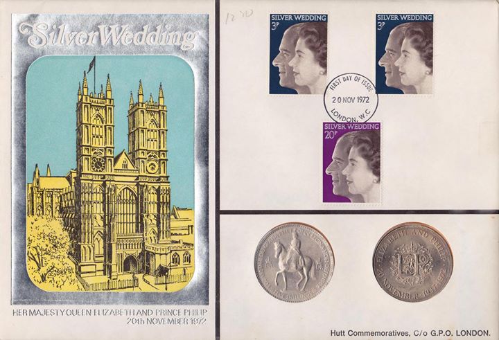 Silver Wedding 1972, Westminster Abbey