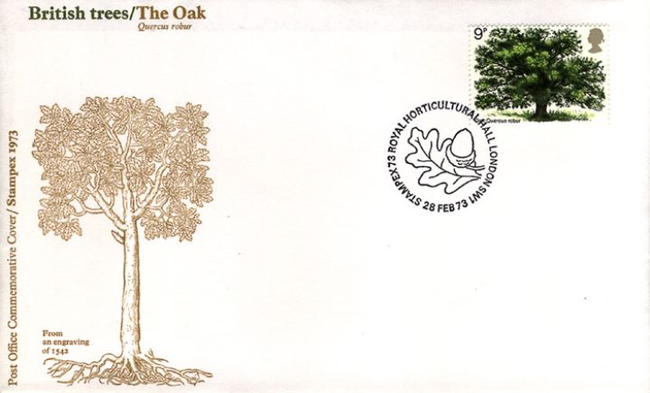 British Trees - The Oak, Stampex