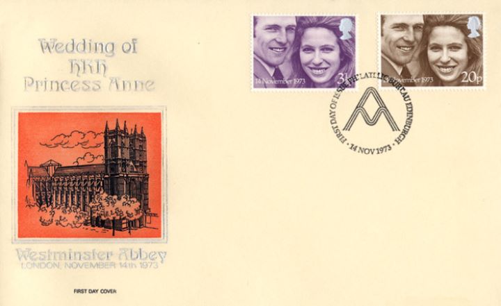 Royal Wedding 1973, Westminster Abbey