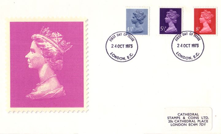 4 1 2p 5 1 2p 8p First Day Cover BFDC