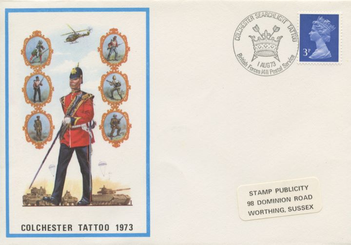 Colchester Tattoo 1973, Uniforms through the Ages