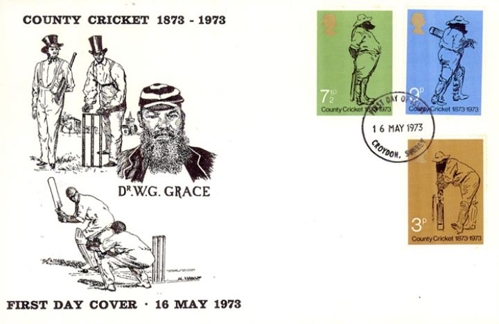 County Cricket Centenary, W G Grace