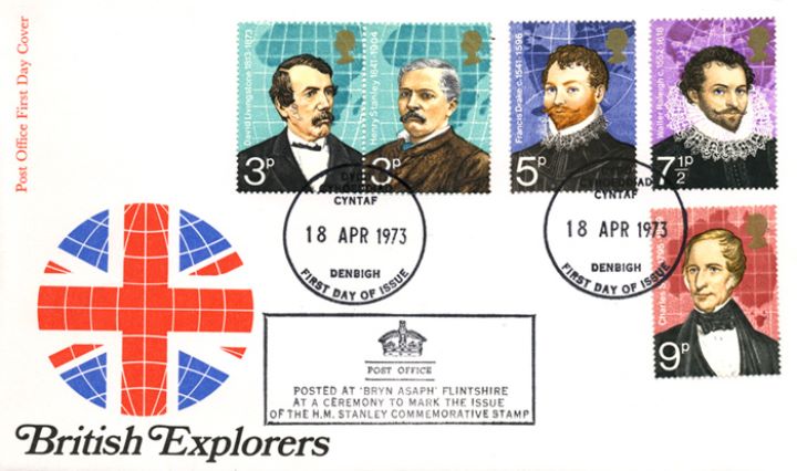 British Explorers, 'Bryn Asaph' PO Cachet