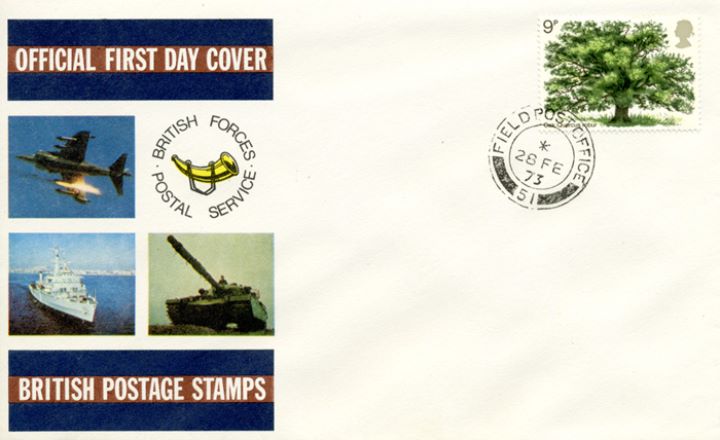 British Trees - The Oak, British Forces Postal Service