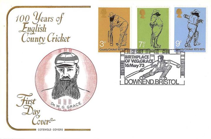 County Cricket Centenary, W G Grace