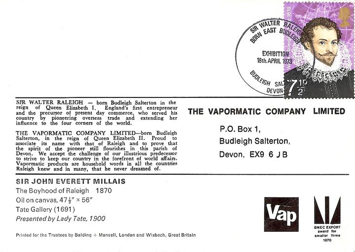 British Explorers, The Vapormatic Company