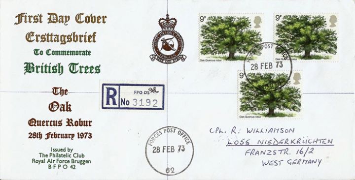 British Trees - The Oak, RAF Bruggen