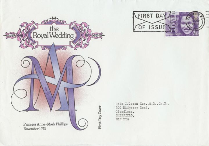 Royal Wedding 1973, Monogram