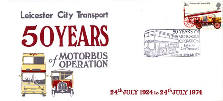 Leicester City Transport, 50 Years of Motorbus Operation