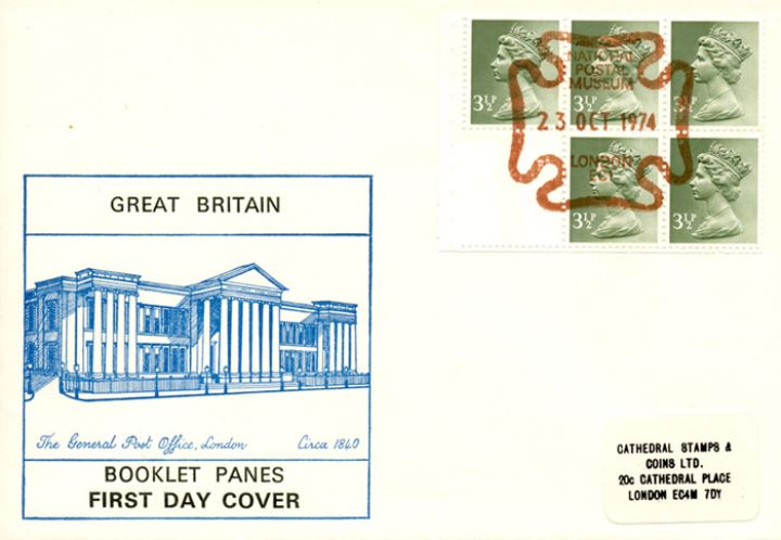 Stitched: New Design: 35p Canada Life, The General Post Office