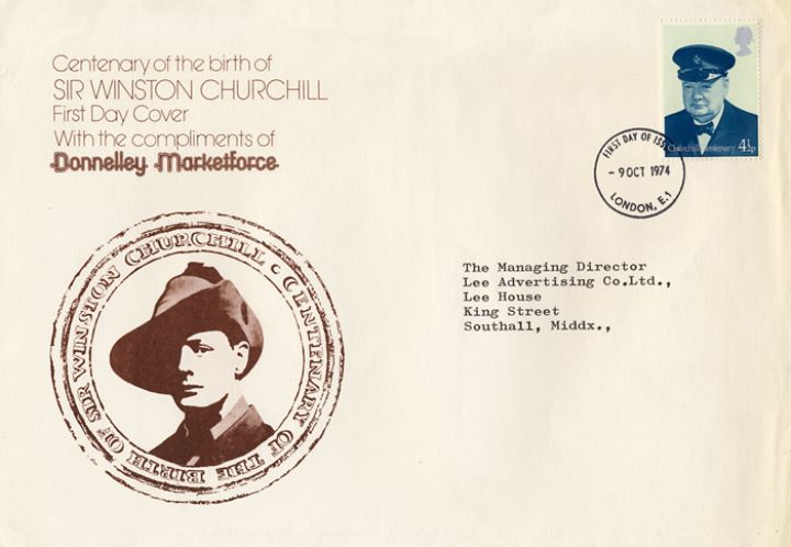 Winston Churchill, Donnelly Marketforce Promotion Cover