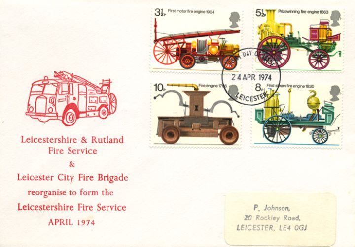 Fire Engines, Leicester Fire Service