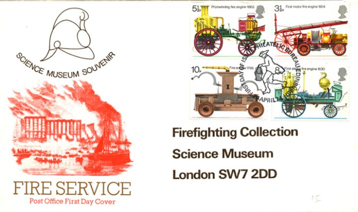 Fire Engines, Science Museum Overprint