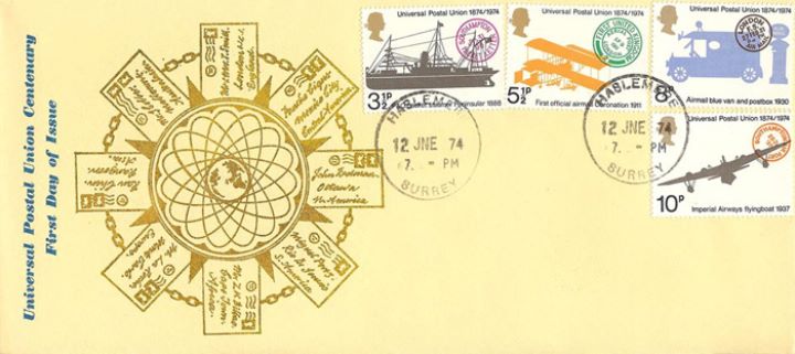 Universal Postal Union, Letters around the world