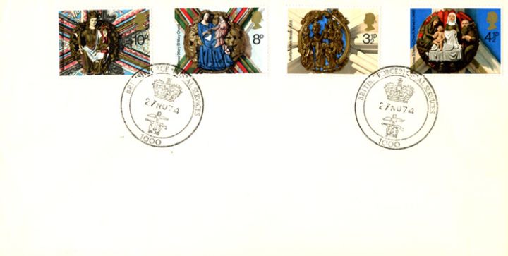 Christmas 1974, British Forces Postal Service 1000