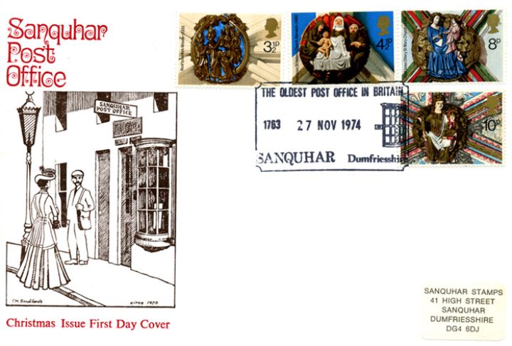 Christmas 1974, Britain's Oldest Post Office