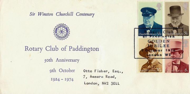 Winston Churchill, Rotary Club of Paddington