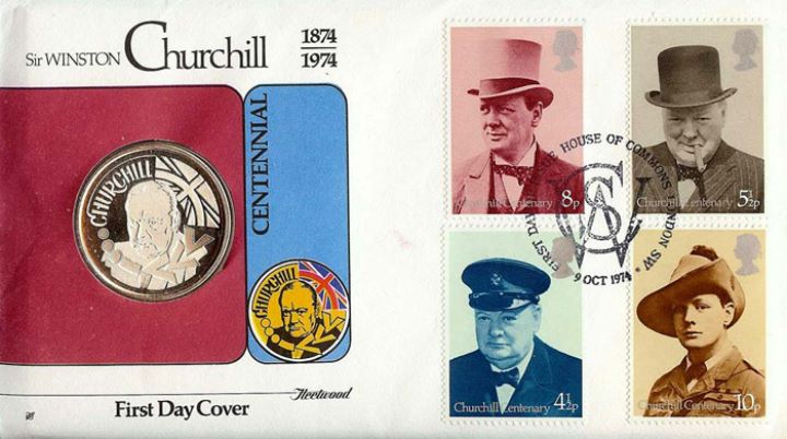 Winston Churchill, Coin Cover