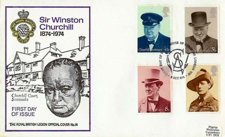 Winston Churchill, Churchill Court, Sevenoaks