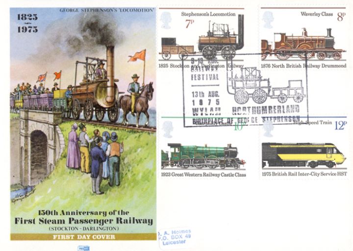 Stockton & Darlington Railway, George Stephenson's Locomotion