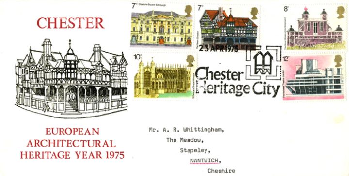 European Architectural Heritage Year, The Rows Chester