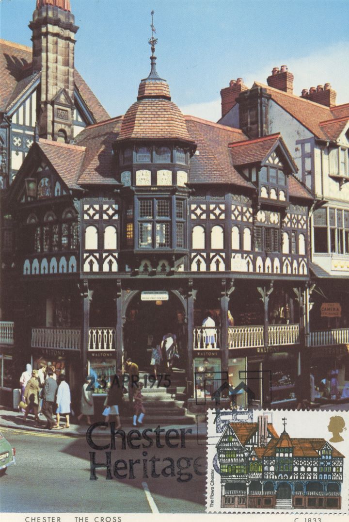 European Architectural Heritage Year, Chester Post Card