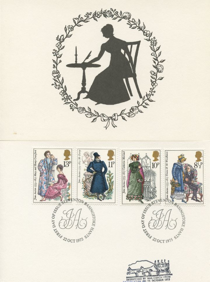 Jane Austen Note Card