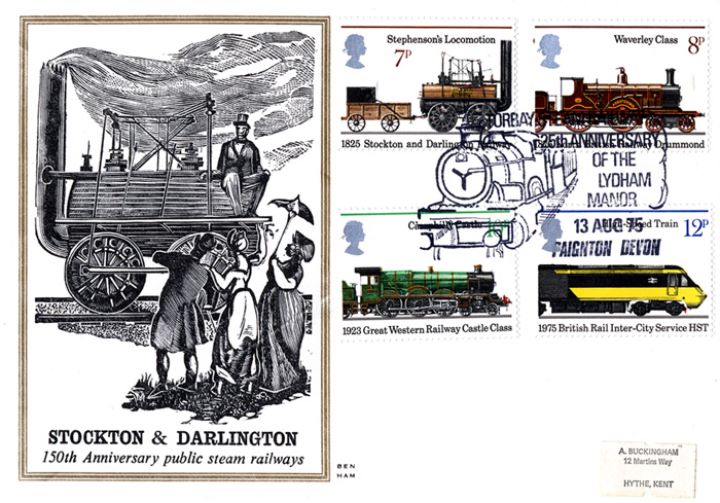 Stockton & Darlington Railway, Stephenson's Locomotion